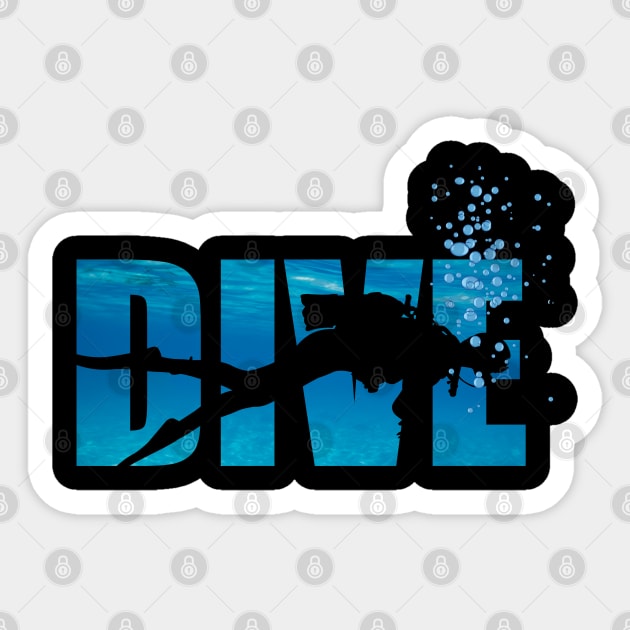 Scuba Diving - Dive Sticker by Kudostees